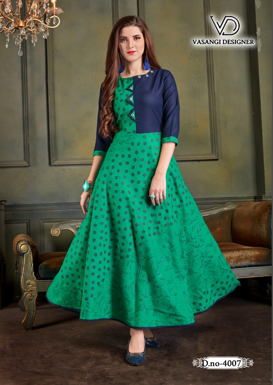 Rangat Vol-2 Vasangi Designer Rubby Slub Kurtis Rangat Vol-2 Vasangi Designer Rubby Slub Kurtis
